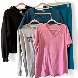 Victoria Secret Pink bundle size L & XL